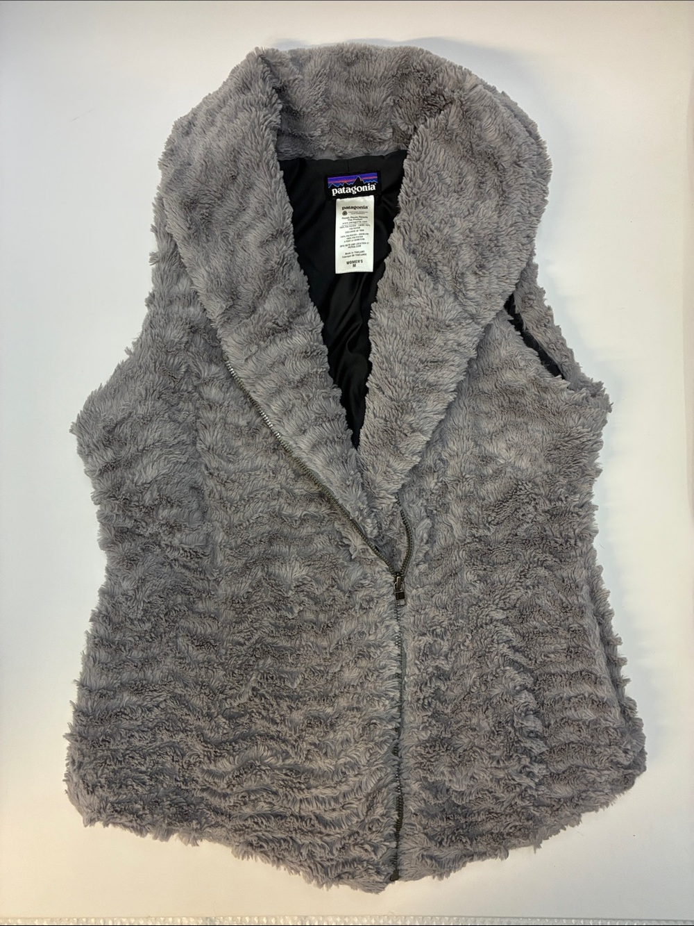 Patagonia Pelage Vest in Feather Gray, Women’s Medium, Style 28225